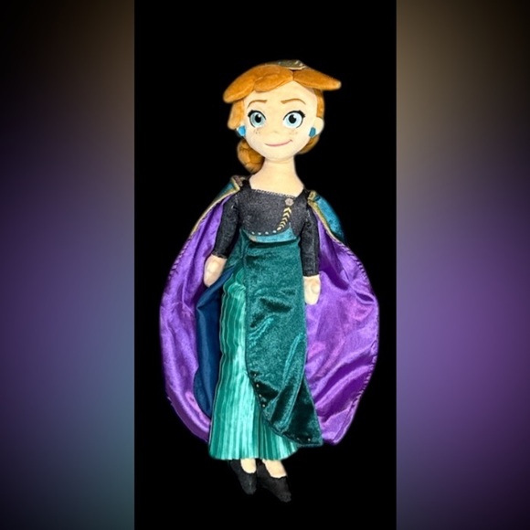 Plush Doll with‎ Purple and Green Outfit - Picture 1 of 1